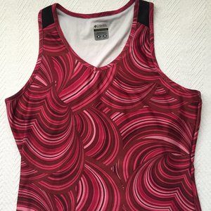 Columbia Sport / Yoga Tank Top w/Back Pocket Lined
